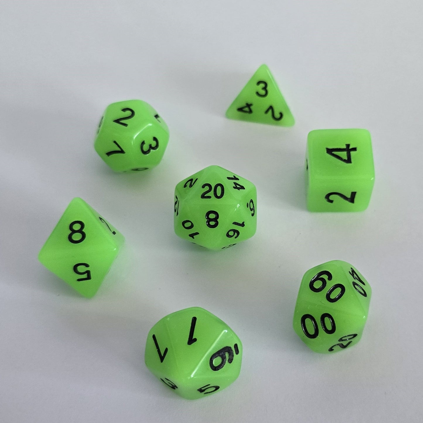 Glowmire FRP Zar Seti – DND, RPG Dice Set