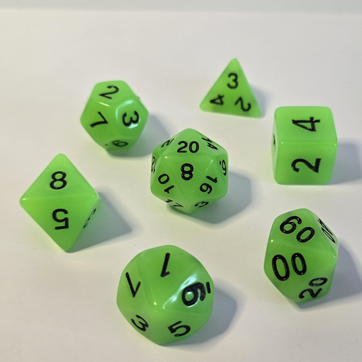 Glowmire FRP Zar Seti – DND, RPG Dice Set