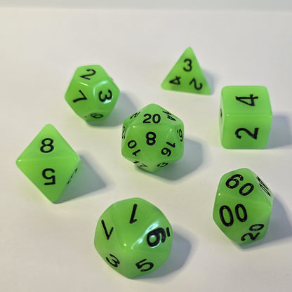 Glowmire FRP Zar Seti – DND, RPG Dice Set
