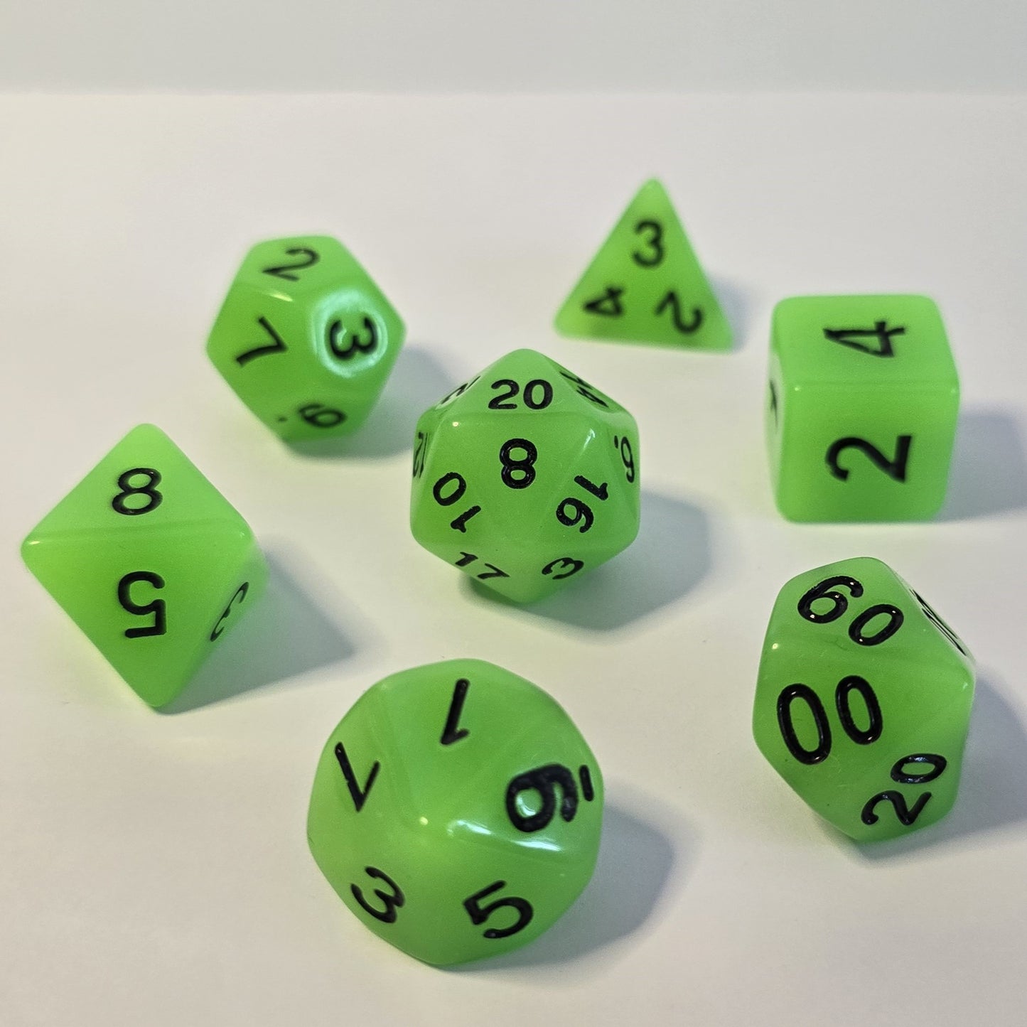 Glowmire FRP Zar Seti – DND, RPG Dice Set