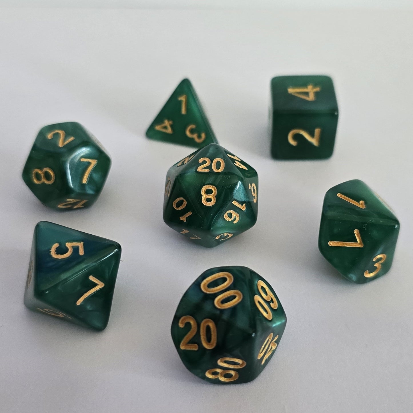 Verdant Veil FRP Zar Seti – DND, RPG Dice Set