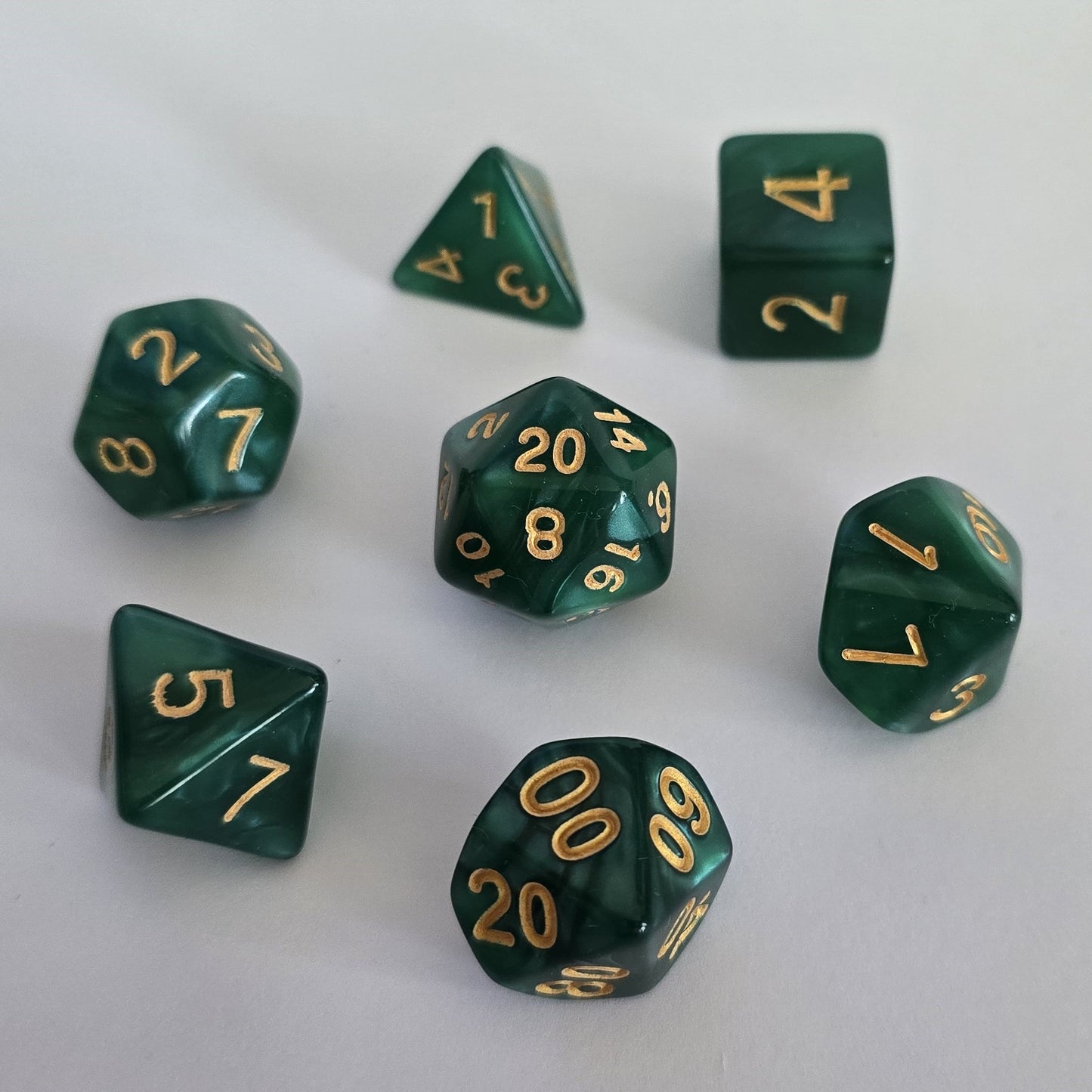 Verdant Veil FRP Zar Seti – DND, RPG Dice Set