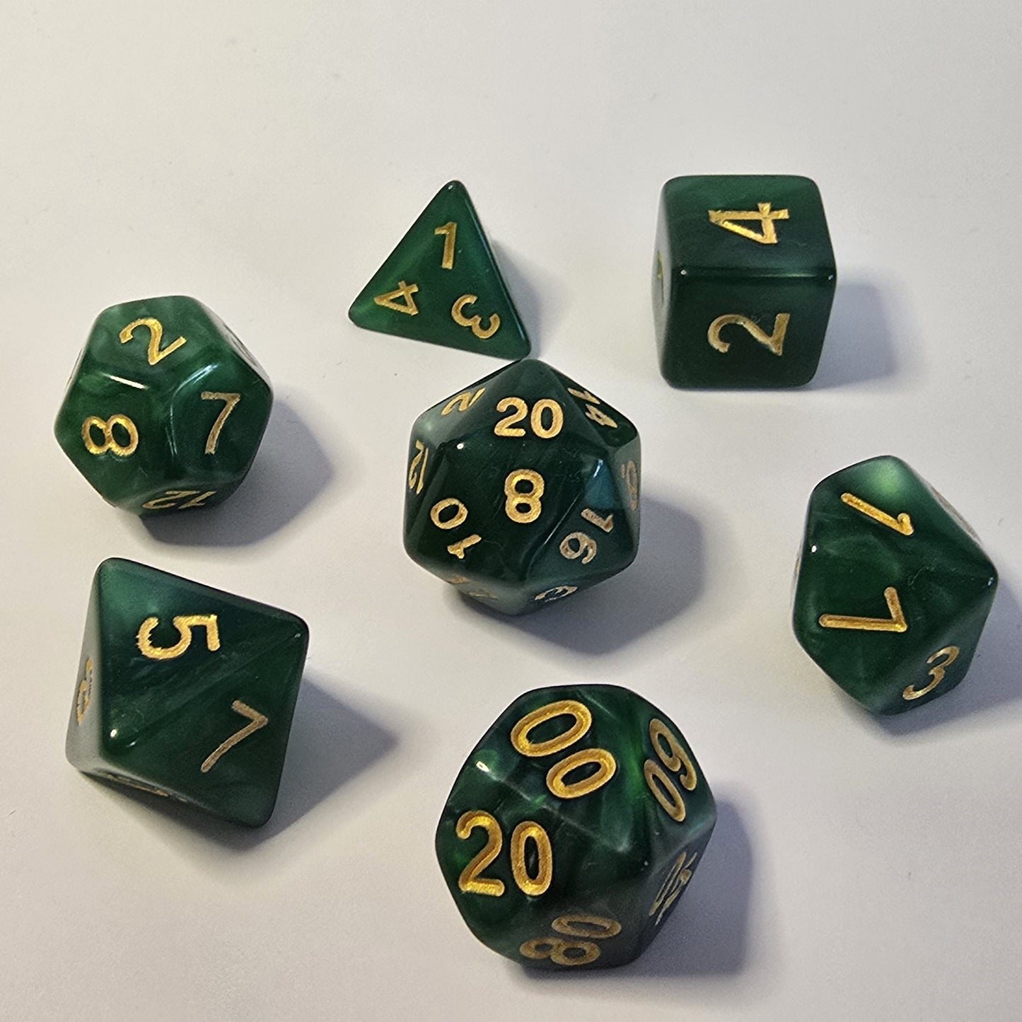 Verdant Veil FRP Zar Seti – DND, RPG Dice Set