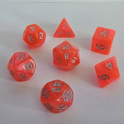 Coral Bloom FRP Zar Seti – DND, RPG Dice Set