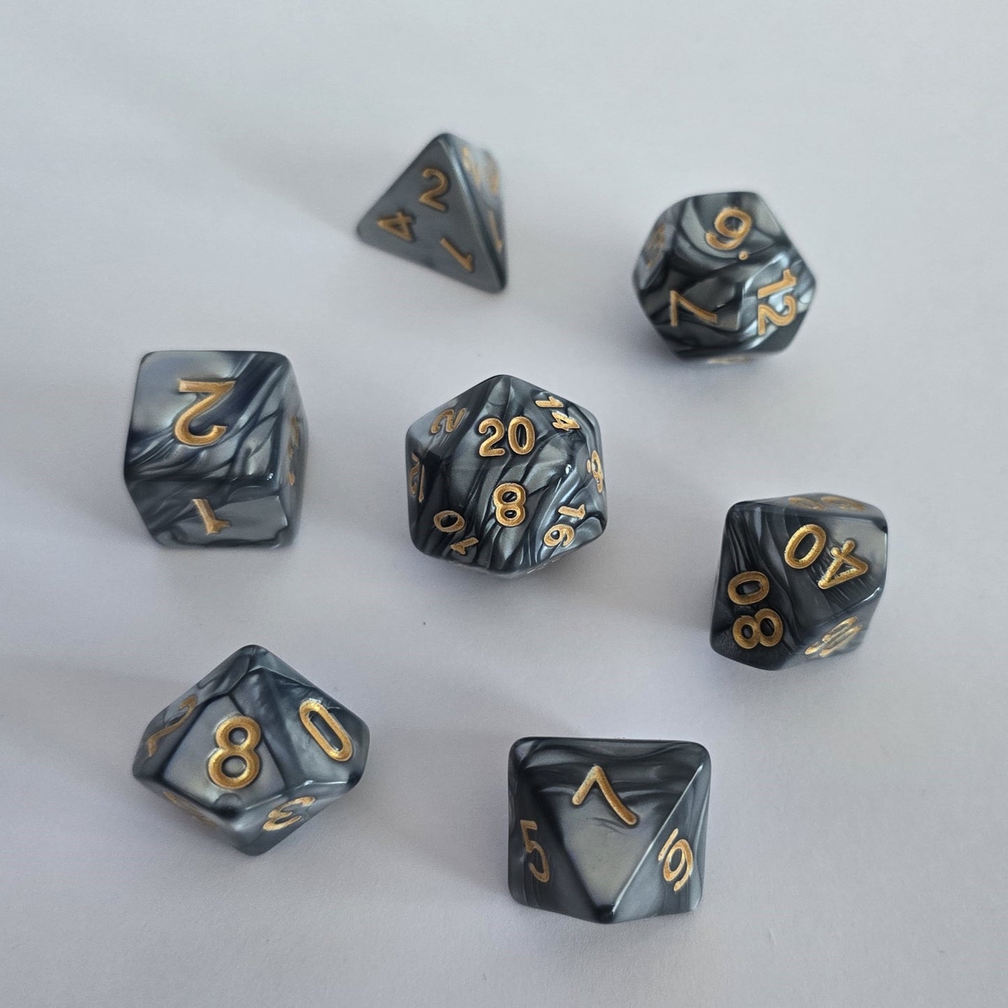 Stormsteel FRP Zar Seti – DND, RPG Dice Set