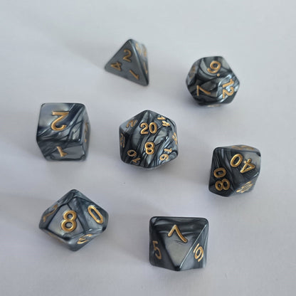 Stormsteel FRP Zar Seti – DND, RPG Dice Set