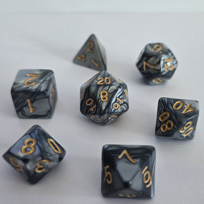 Stormsteel FRP Zar Seti – DND, RPG Dice Set