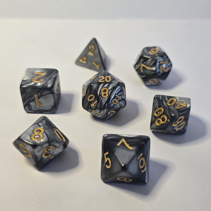 Stormsteel FRP Zar Seti – DND, RPG Dice Set