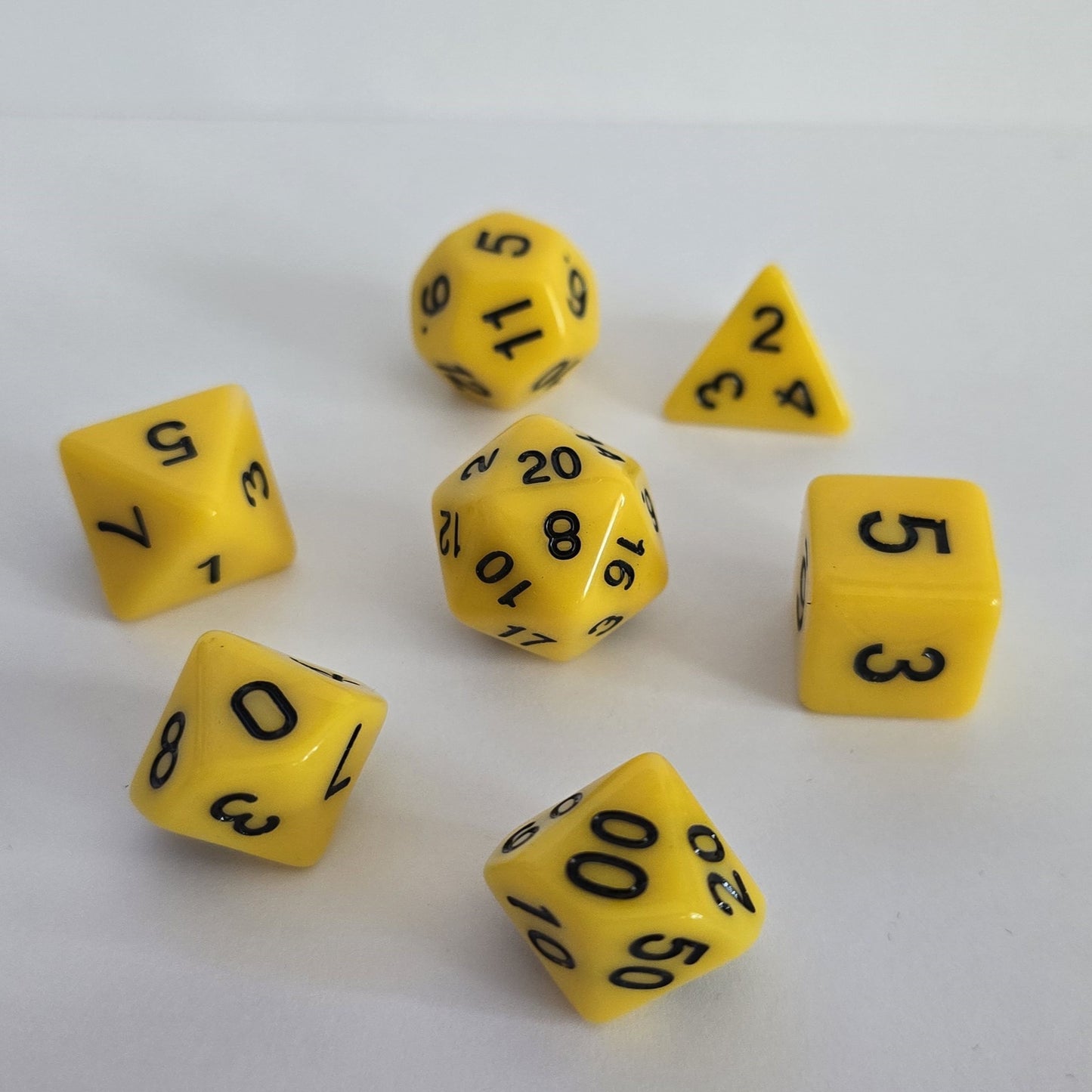 Canary FRP Zar Seti – DND, RPG Dice Set