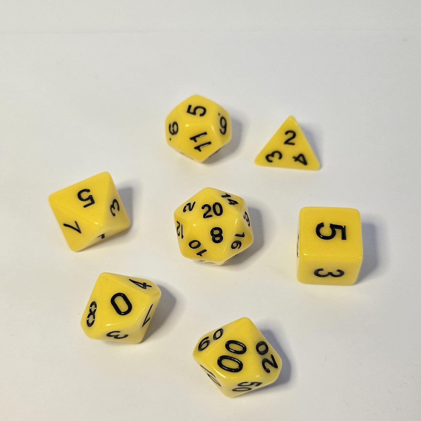 Canary FRP Zar Seti – DND, RPG Dice Set