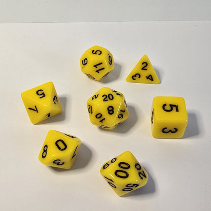 Canary FRP Zar Seti – DND, RPG Dice Set