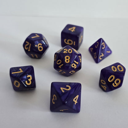 Royal Velvet FRP Zar Seti – DND, RPG Dice Set