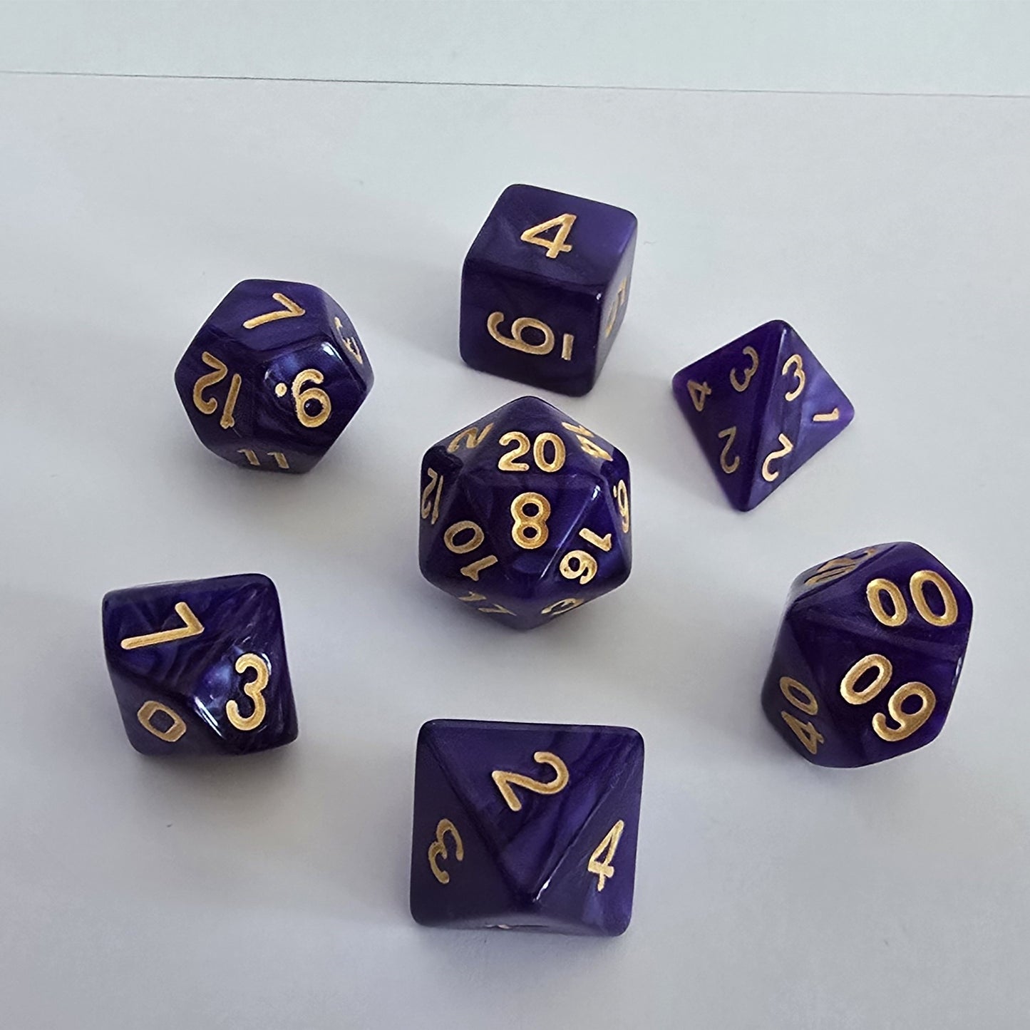 Royal Velvet FRP Zar Seti – DND, RPG Dice Set