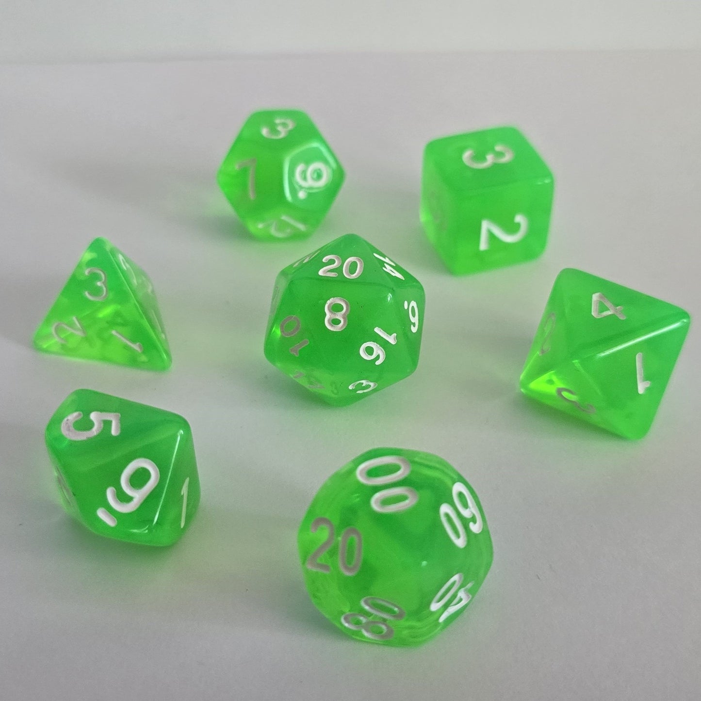 Slime FRP Zar Seti – DND, RPG Dice Set
