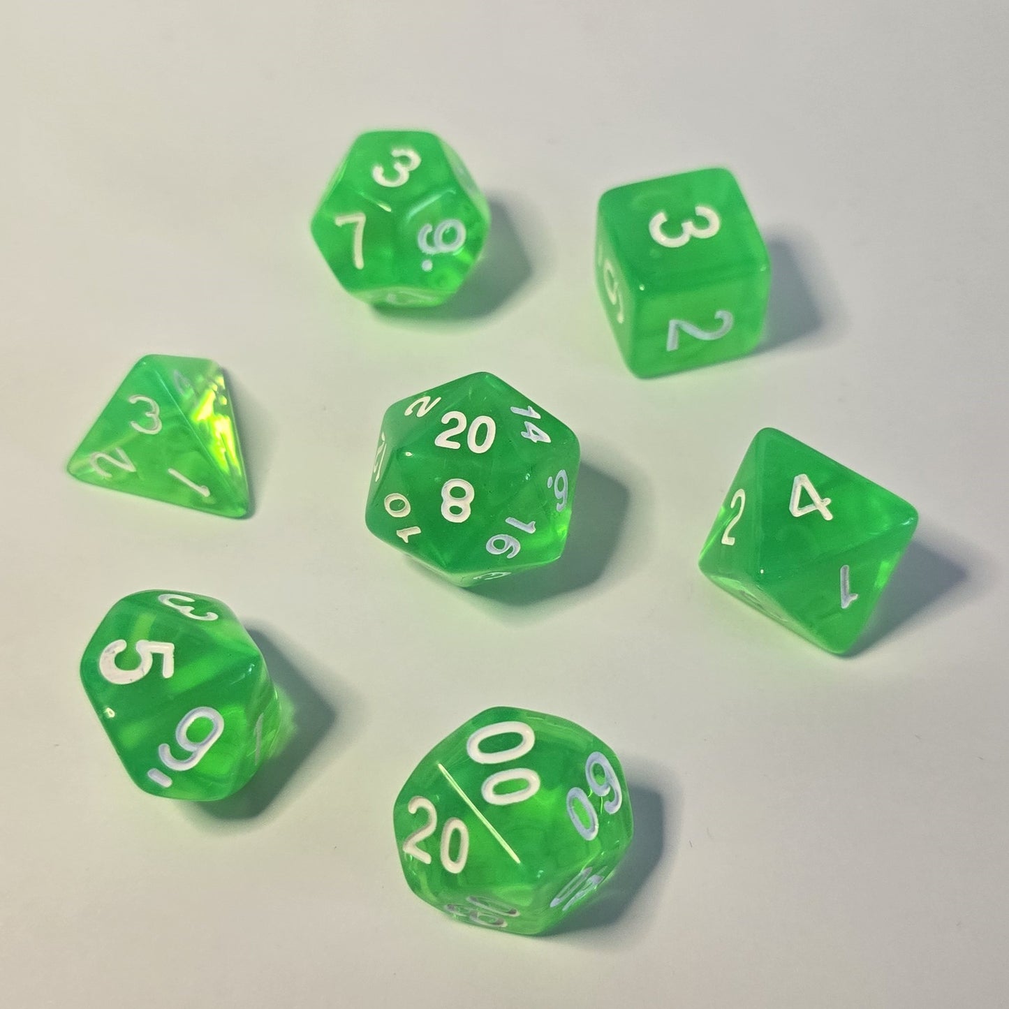 Slime FRP Zar Seti – DND, RPG Dice Set