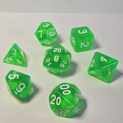 Slime FRP Zar Seti – DND, RPG Dice Set