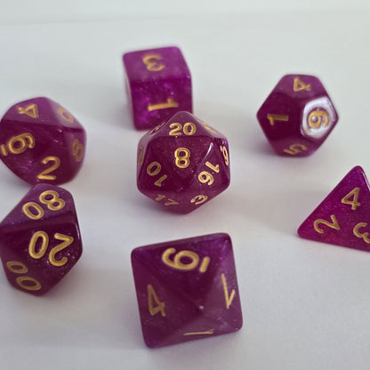 Spellbloom FRP Zar Seti – DND, RPG Dice Set