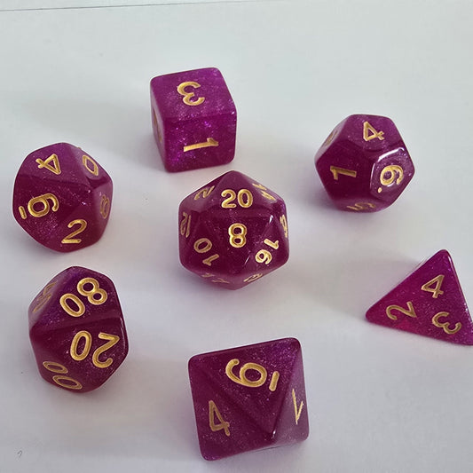Spellbloom FRP Zar Seti – DND, RPG Dice Set