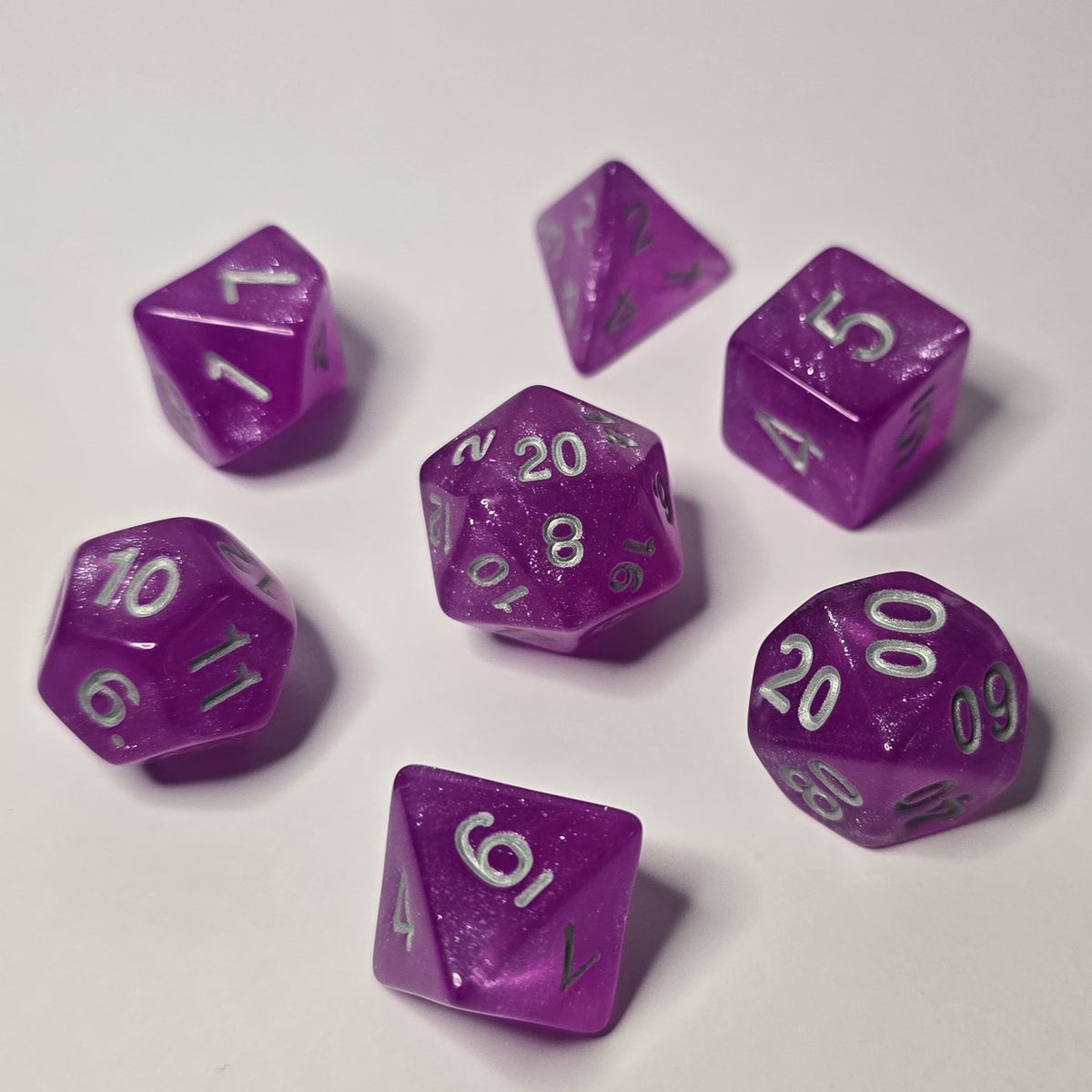 Berry Glow Zar Seti – DND, RPG Dice Seti
