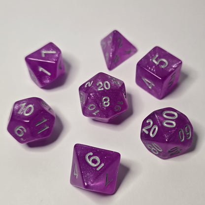 Berry Glow Zar Seti – DND, RPG Dice Seti