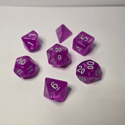 Berry Glow Zar Seti – DND, RPG Dice Seti