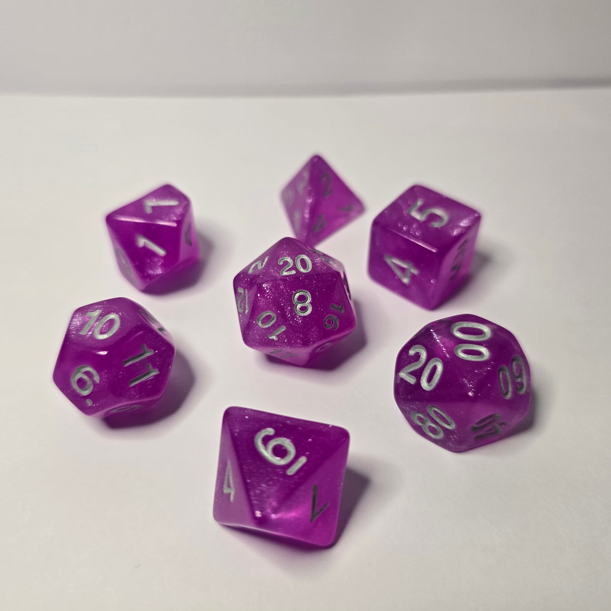 Berry Glow Zar Seti – DND, RPG Dice Seti