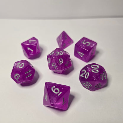 Berry Glow Zar Seti – DND, RPG Dice Seti
