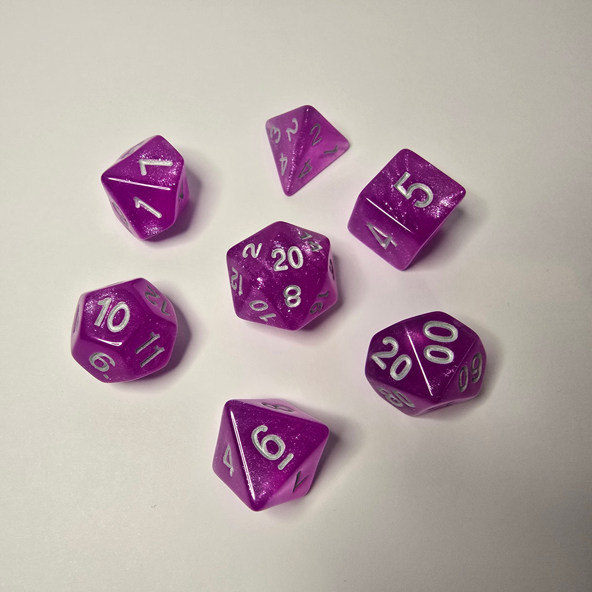 Berry Glow Zar Seti – DND, RPG Dice Seti