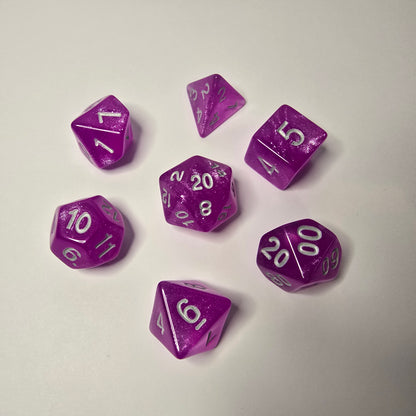 Berry Glow Zar Seti – DND, RPG Dice Seti