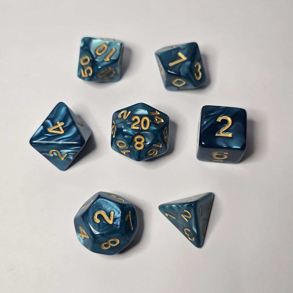 Oceanic Dream Zar Seti – DND, RPG Dice Seti