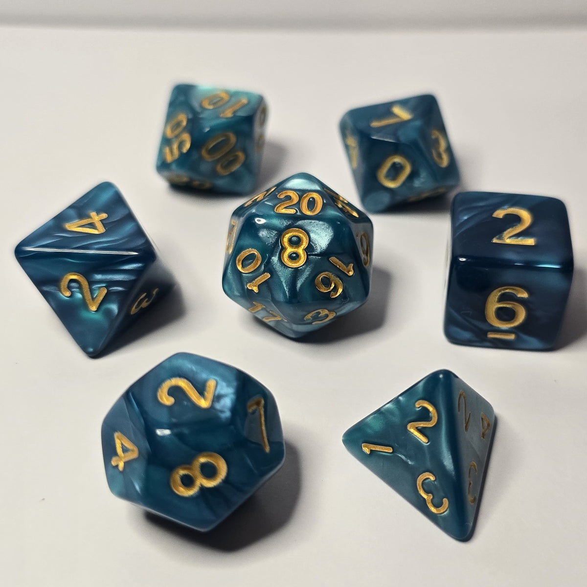 Oceanic Dream Zar Seti – DND, RPG Dice Seti