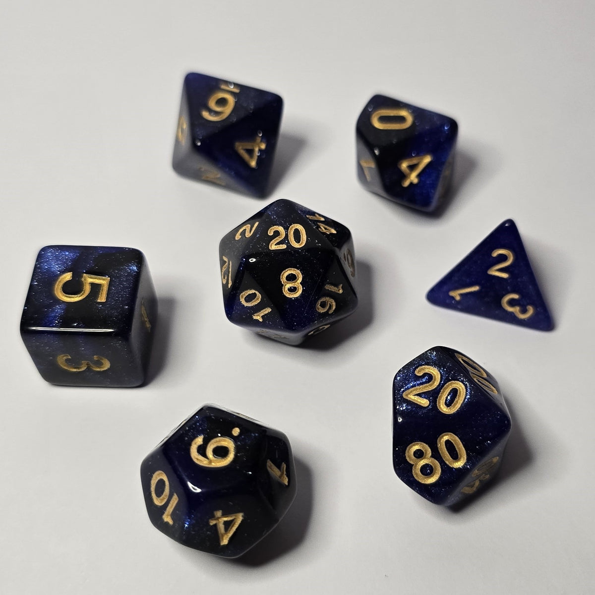 Eternal Night Zar Seti – DND, RPG Dice Seti