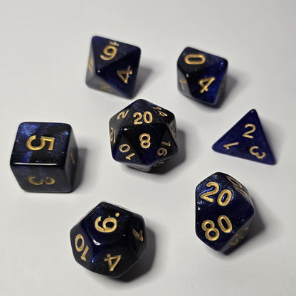 Eternal Night Zar Seti – DND, RPG Dice Seti