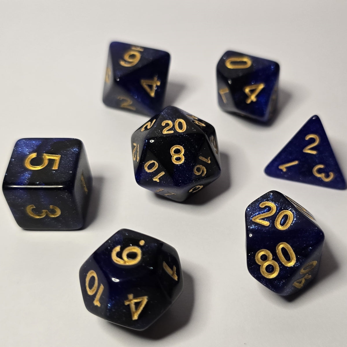 Eternal Night Zar Seti – DND, RPG Dice Seti