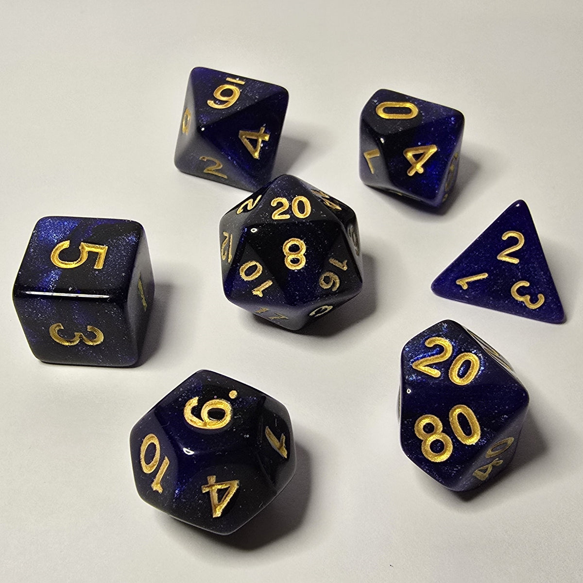 Eternal Night Zar Seti – DND, RPG Dice Seti