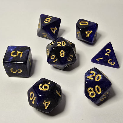 Eternal Night Zar Seti – DND, RPG Dice Seti