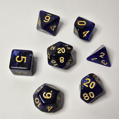 Eternal Night Zar Seti – DND, RPG Dice Seti