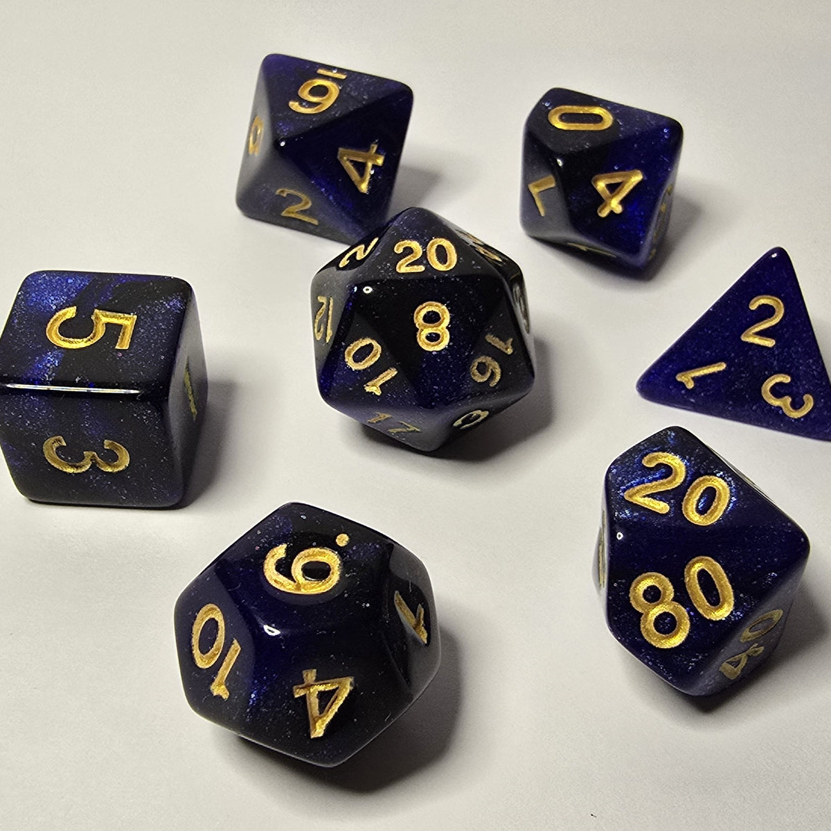 Eternal Night Zar Seti – DND, RPG Dice Seti