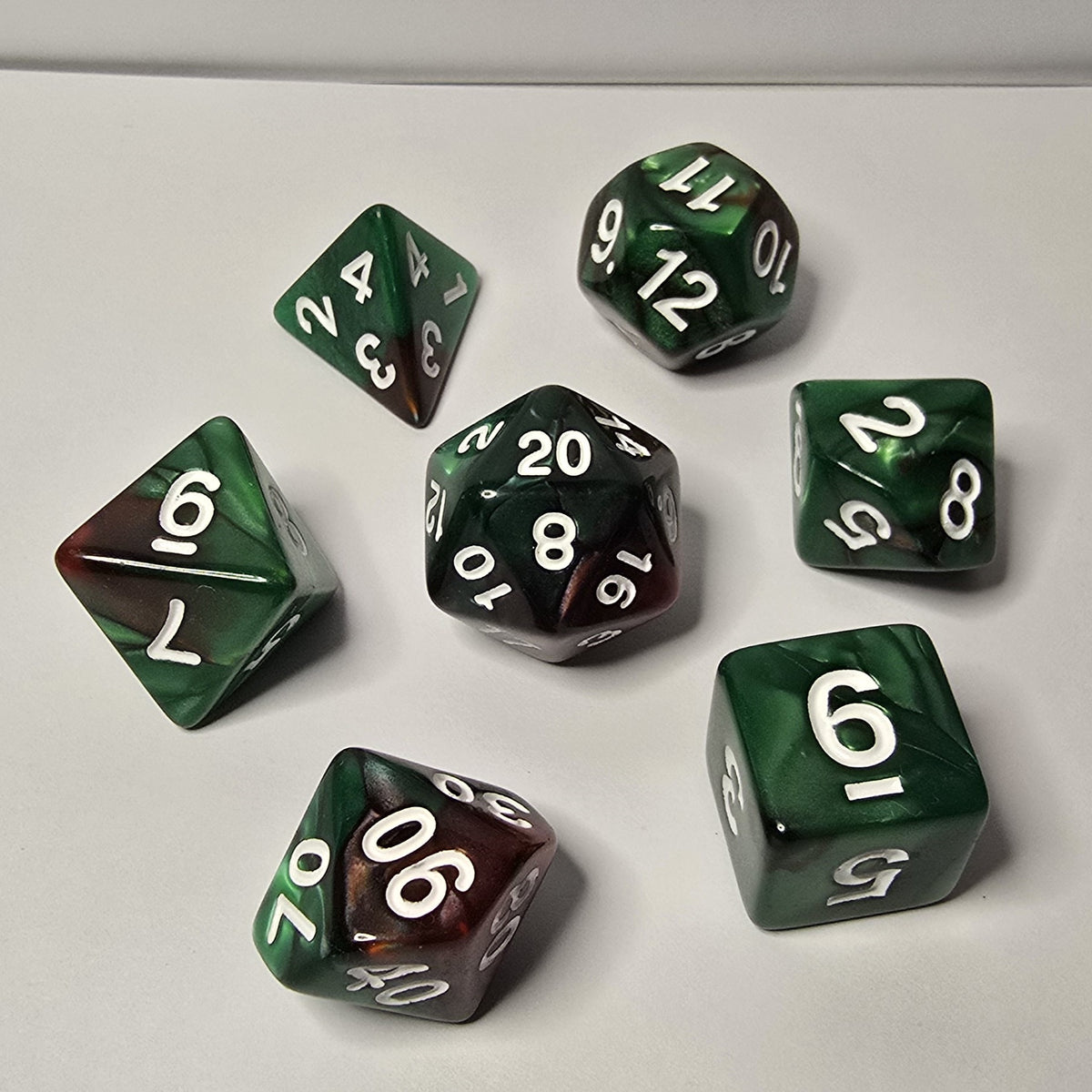 Ormanın Huzuru Zar Seti – DND, RPG Dice Seti
