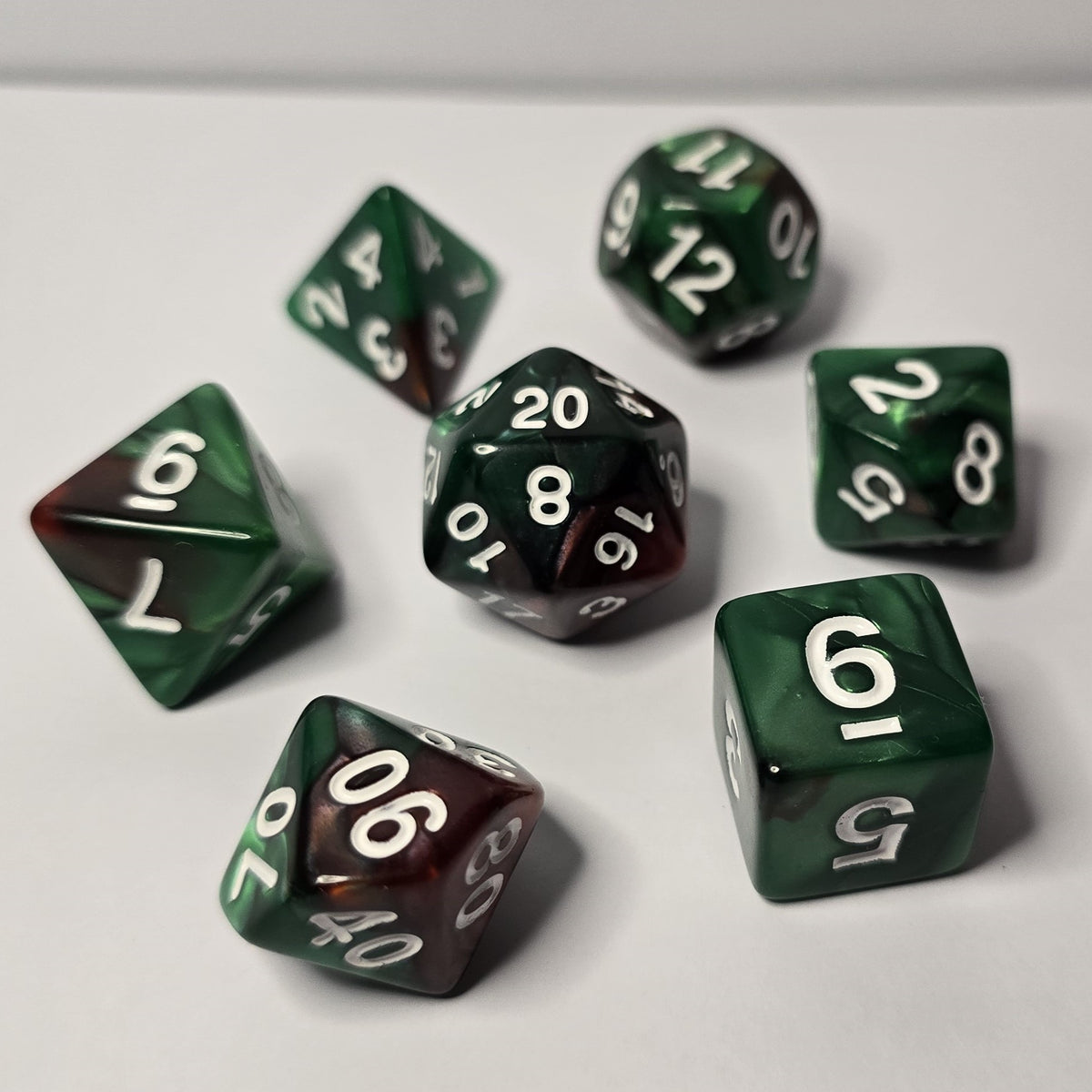 Ormanın Huzuru Zar Seti – DND, RPG Dice Seti