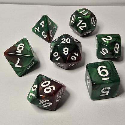 Ormanın Huzuru Zar Seti – DND, RPG Dice Seti