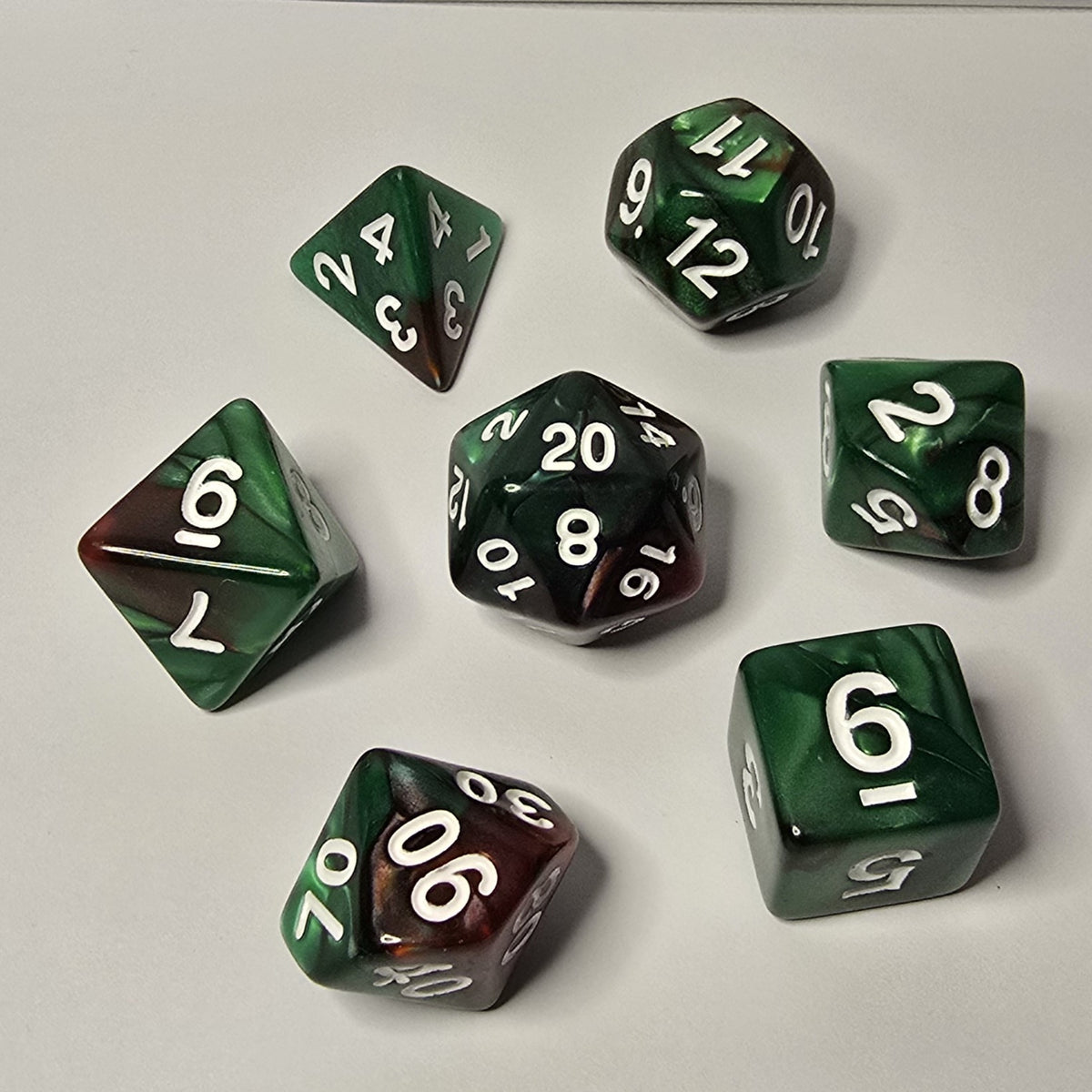 Ormanın Huzuru Zar Seti – DND, RPG Dice Seti