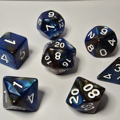 Gece Okyanusu Zar Seti – DND, RPG Dice Seti