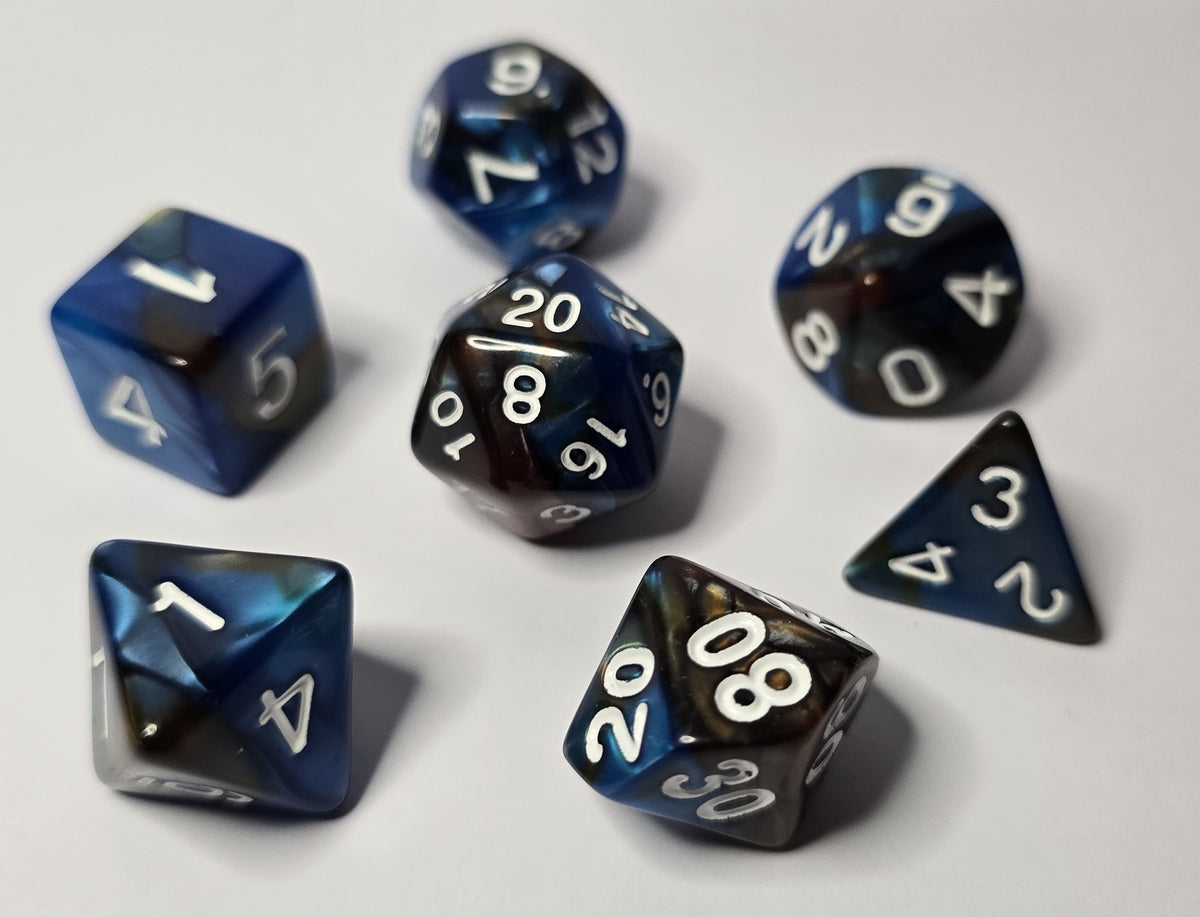 Gece Okyanusu Zar Seti – DND, RPG Dice Seti