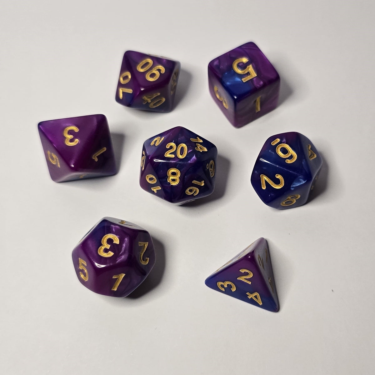 Alacakaranlık Kehaneti Zar Seti – DND, RPG Dice Seti