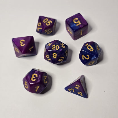 Alacakaranlık Kehaneti Zar Seti – DND, RPG Dice Seti
