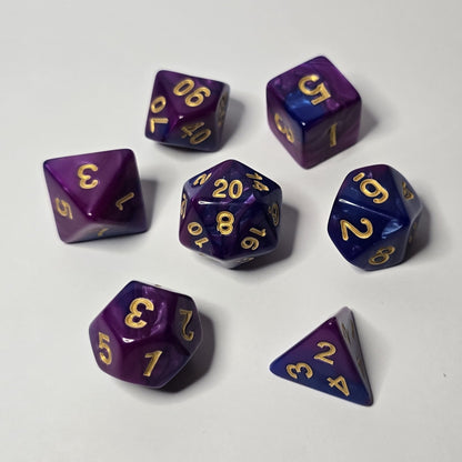 Alacakaranlık Kehaneti Zar Seti – DND, RPG Dice Seti