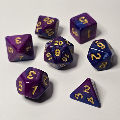 Alacakaranlık Kehaneti Zar Seti – DND, RPG Dice Seti