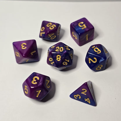 Alacakaranlık Kehaneti Zar Seti – DND, RPG Dice Seti