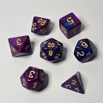 Alacakaranlık Kehaneti Zar Seti – DND, RPG Dice Seti